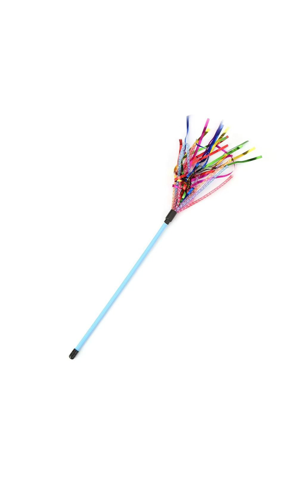 Hochet coloré en ruban pour chat et chaton