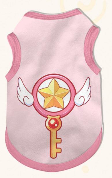Dailypets Soft Cat Vest with Magical Character-Inspired Print for All Seasons