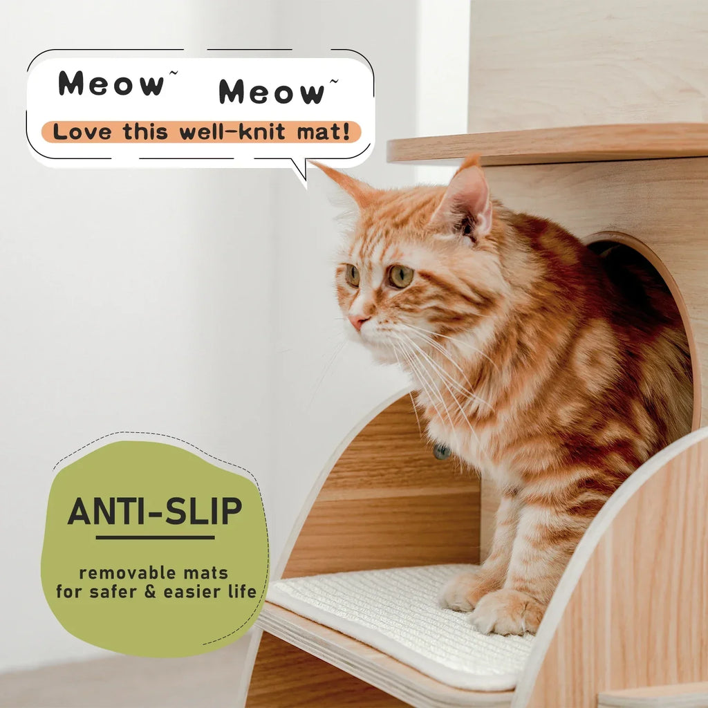 Dailypets Space Cat Tower – Large Indoor Climbing Frame with Cozy Nest