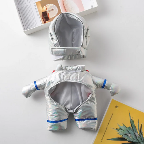 Dailypets Astronaut Cat Costume with Space-Themed Design for Photos and Special Events