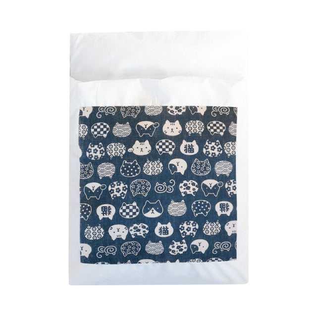 Dailypets Cat Fun Futon Bed – Japanese-Inspired Cat Bed with Matching Pillow