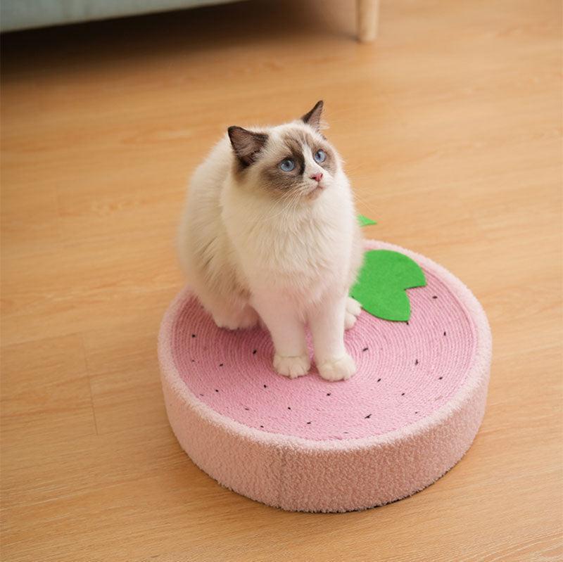 Dailypets Cartoon Pig Cat Scratcher and Bowl-Shaped Lounger with High-Density Sisal Surface