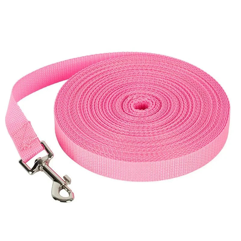 Dailypets Extra Long Nylon Dog Training Lead for Walking, Play, and Obedience Training