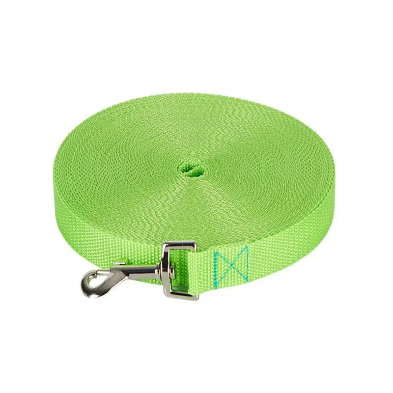 Dailypets Extra Long Nylon Dog Training Lead for Walking, Play, and Obedience Training