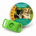 Dailypets Silicone Flea and Tick Collar for Dogs and Cats with Adjustable Waterproof Fit