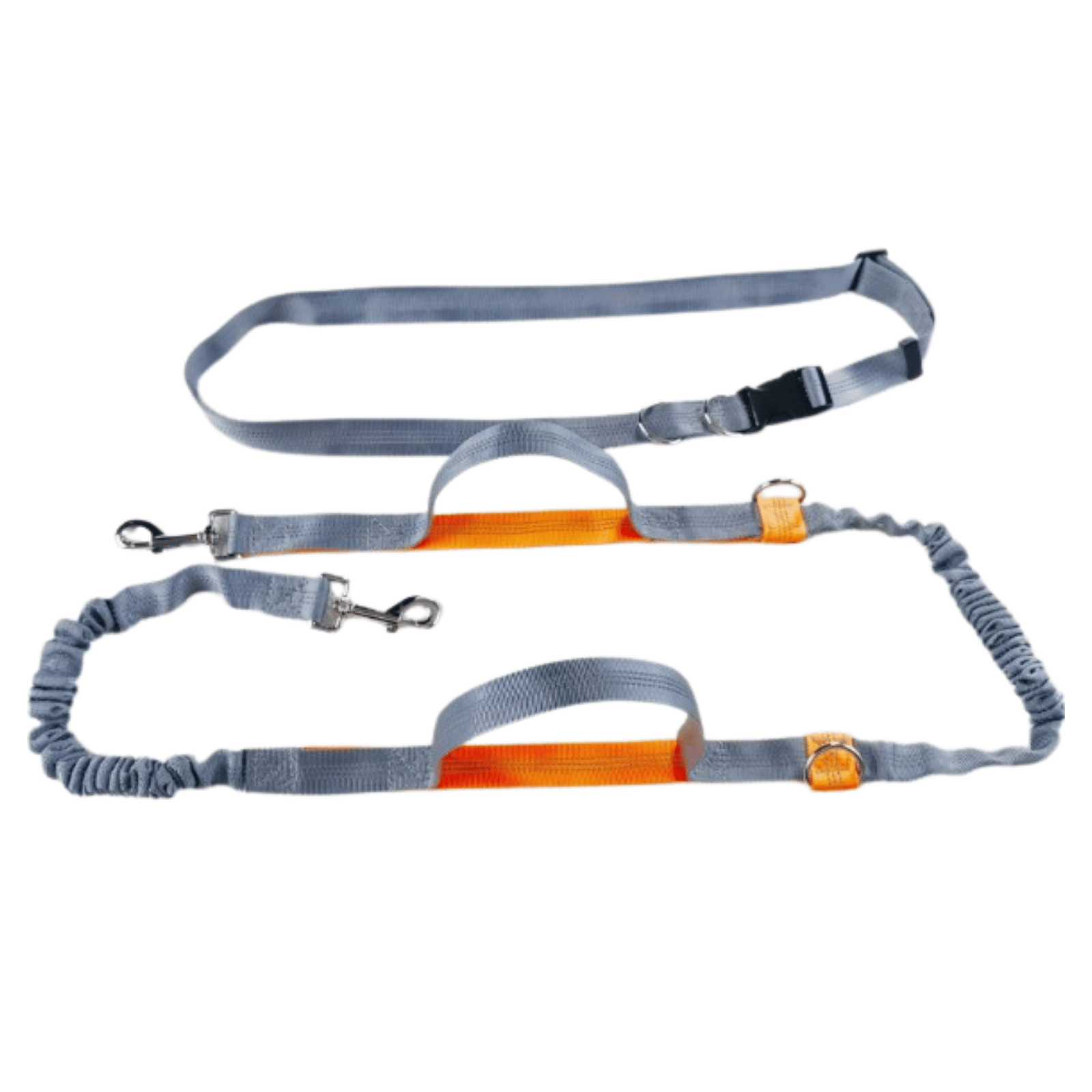 Dailypets Hands-Free Dog Leash with Adjustable Waist Belt & Dual Bungee Design