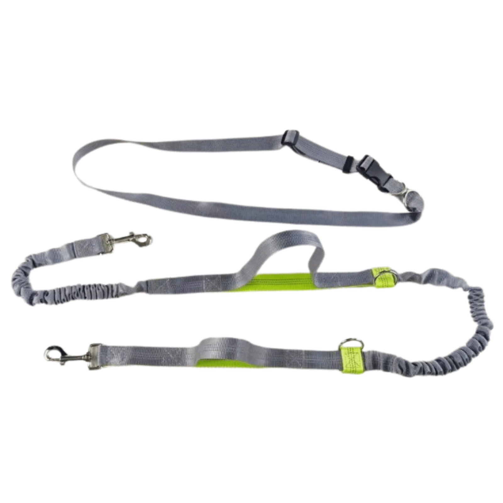Dailypets Hands-Free Dog Leash with Adjustable Waist Belt & Dual Bungee Design