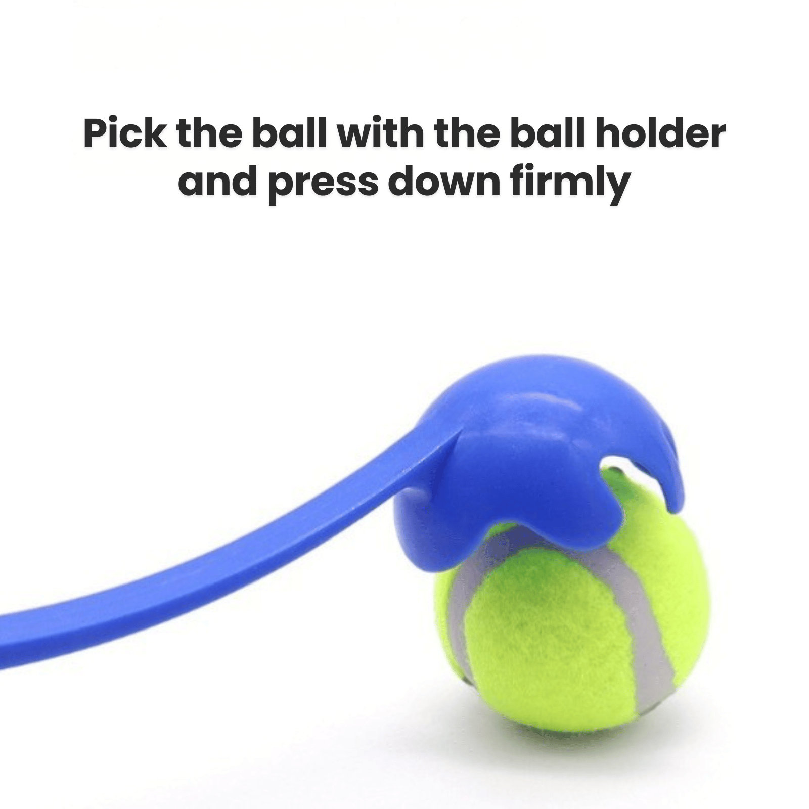 Dailypets Lightweight Tennis Ball Launcher for Pets with Hands-Free Pickup Design