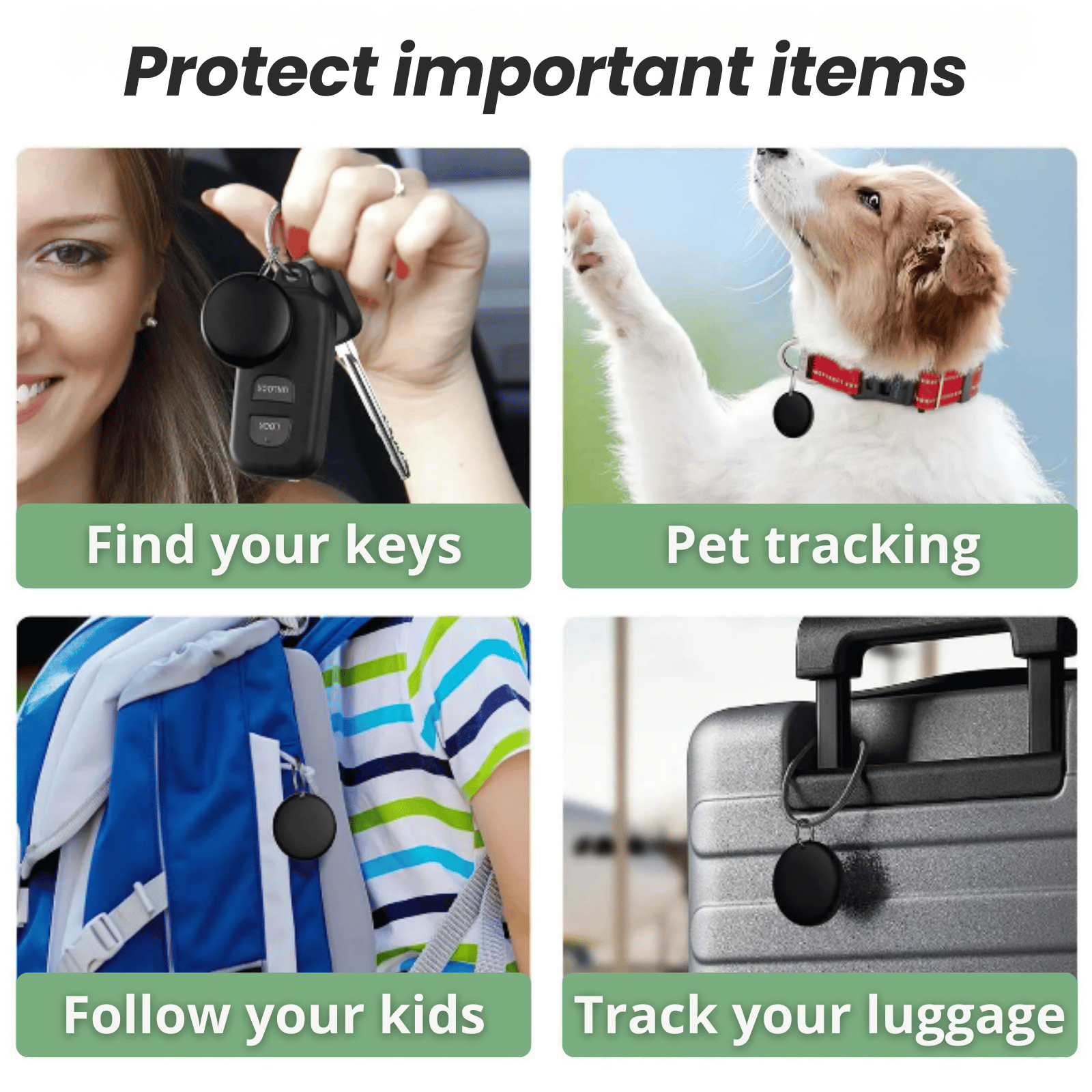 Dailypets Smart Pet Tracker and Reflective Collar Set for Cats Using Android Find My Device