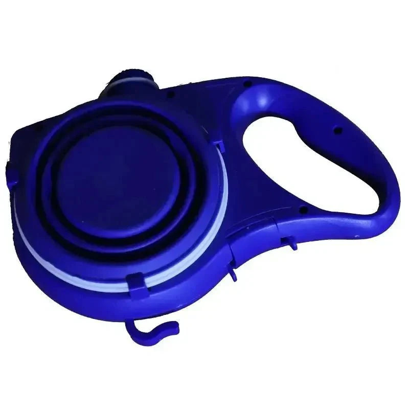 Dailypets 4-in-1 Dog Leash with Water Bottle, Bowl, and Waste Bag Dispenser