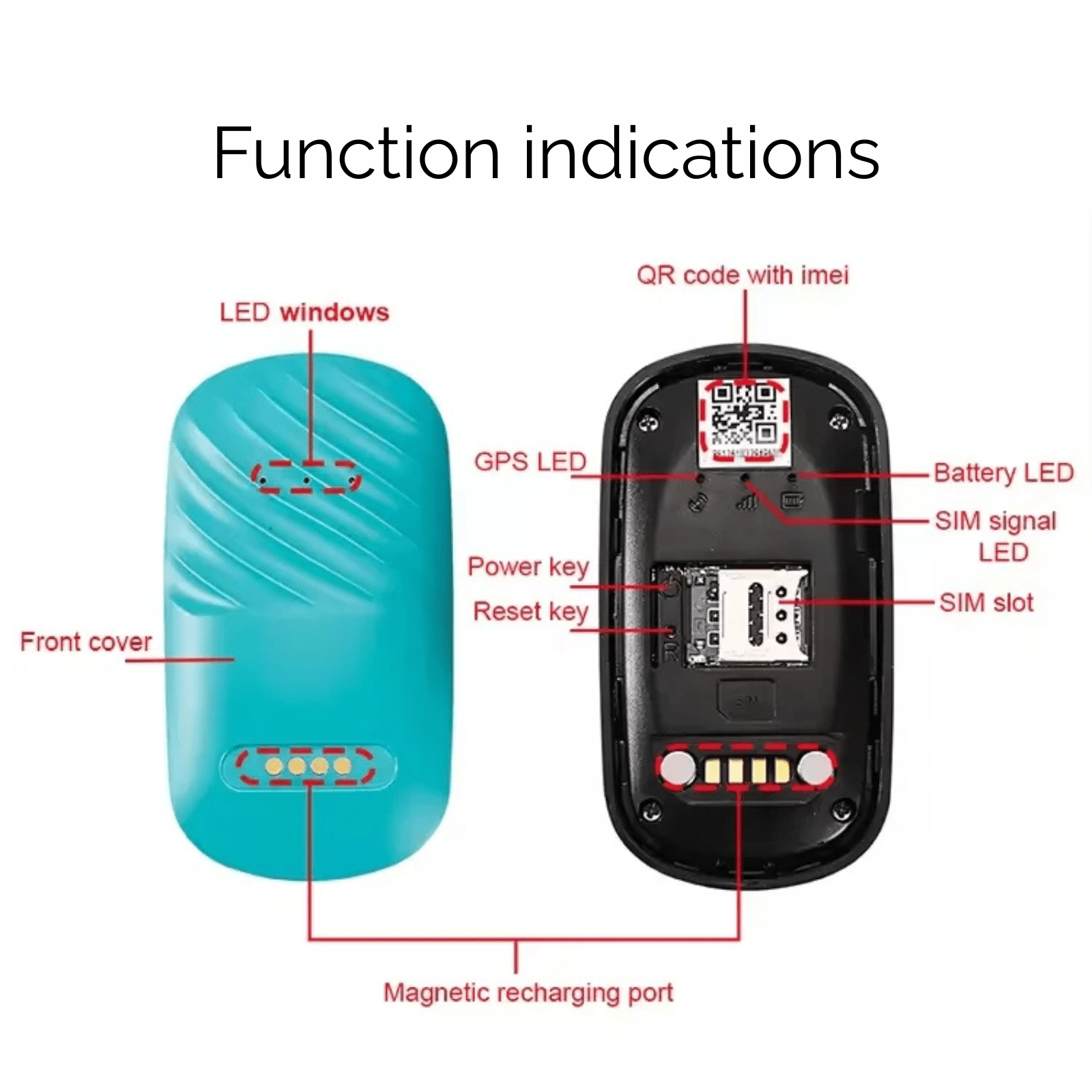 Dailypets 4G GPS Pet Tracker with Two-Way Audio and Worldwide Real-Time Tracking