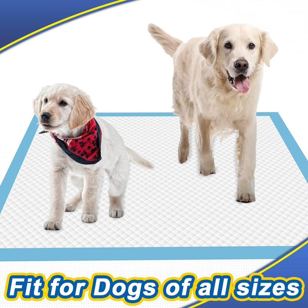 Poupipets Heavy Duty XXL Puppy Training Pads Super Absorbent Leak-Proof Dog Pee Pads