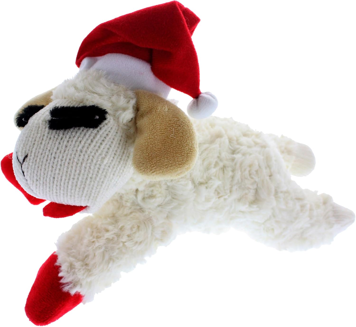 Dailypets Plush Squeaky Lamb Dog Toy for Cuddling, Fetch, and Everyday Play