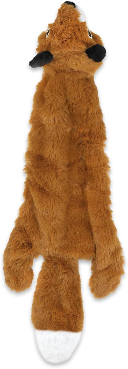 Dailypets Stuffless Wild Duck Plush Dog Toy with Dual Squeakers for Interactive Play