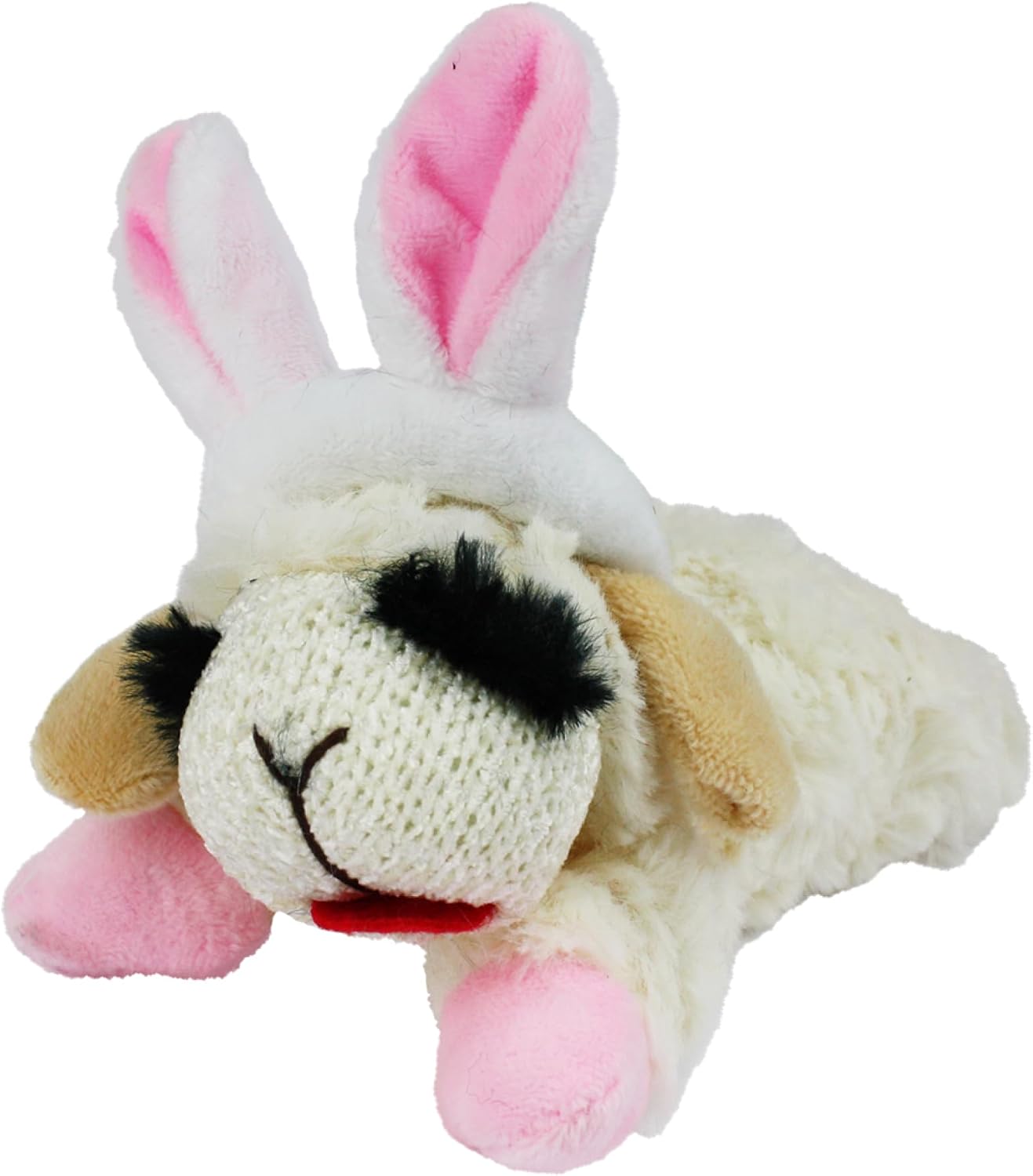 Dailypets Plush Squeaky Lamb Dog Toy for Cuddling, Fetch, and Everyday Play