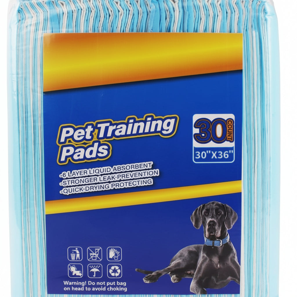 Poupipets Heavy Duty XXL Puppy Training Pads Super Absorbent Leak-Proof Dog Pee Pads