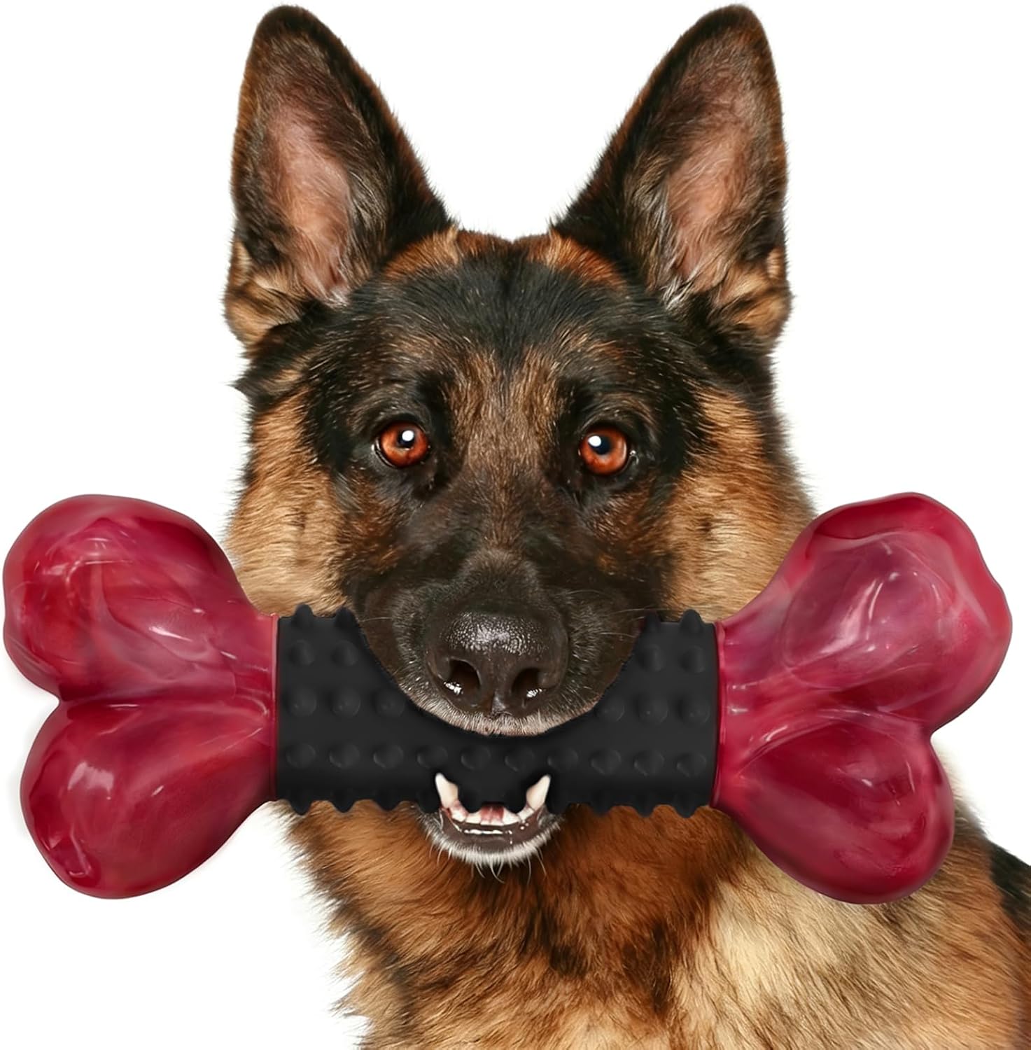 Dailypets Beef Flavored Dog Chew Toy for Medium and Large Dogs with Dual Materials