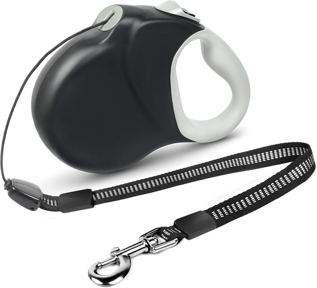 Poupipets 30 ft Dog Walking Cord Lead with Quick Brake and Comfortable Soft Grip
