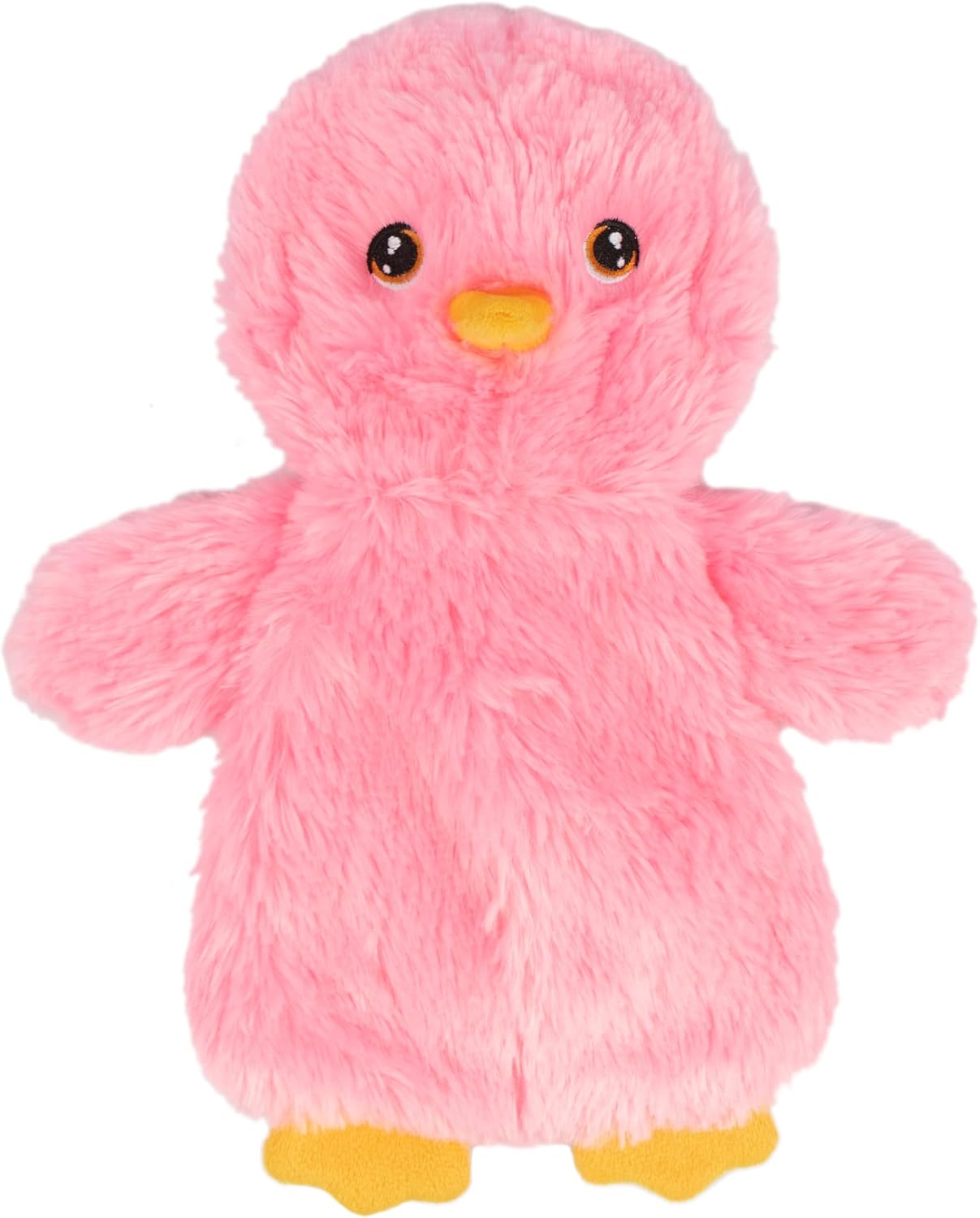 Dailypets Stuffing-Free Duck Dog Toy with Crinkle Sound for Interactive Fetch and Play