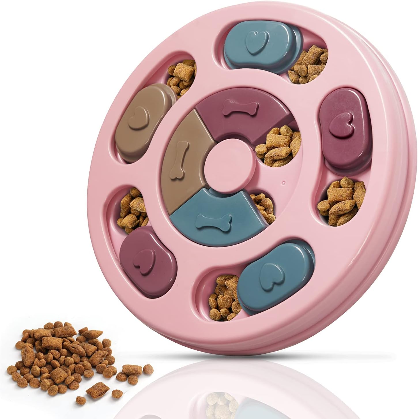 Dailypets Interactive Pet Puzzle Feeder for Dogs and Cats Slow Feeding IQ Toy