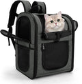 Poupipets Supportive Pet Hiking Backpack with Removable Pad and Expandable Options
