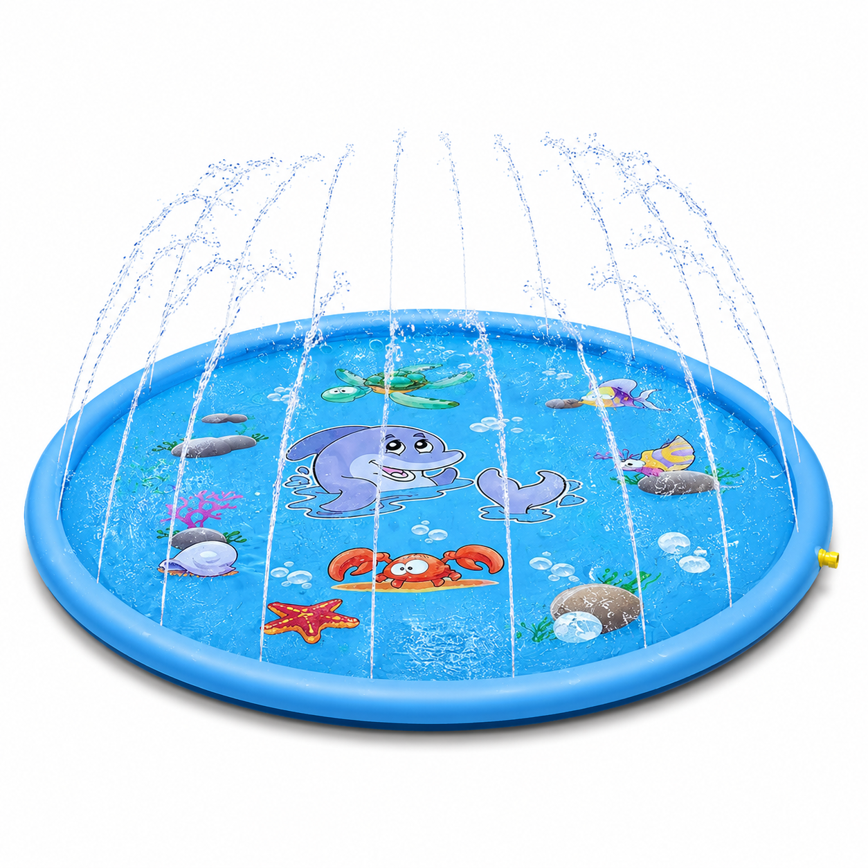Dailypets Dog Splash Pad – Outdoor Sprinkler Mat for Summer Water Fun
