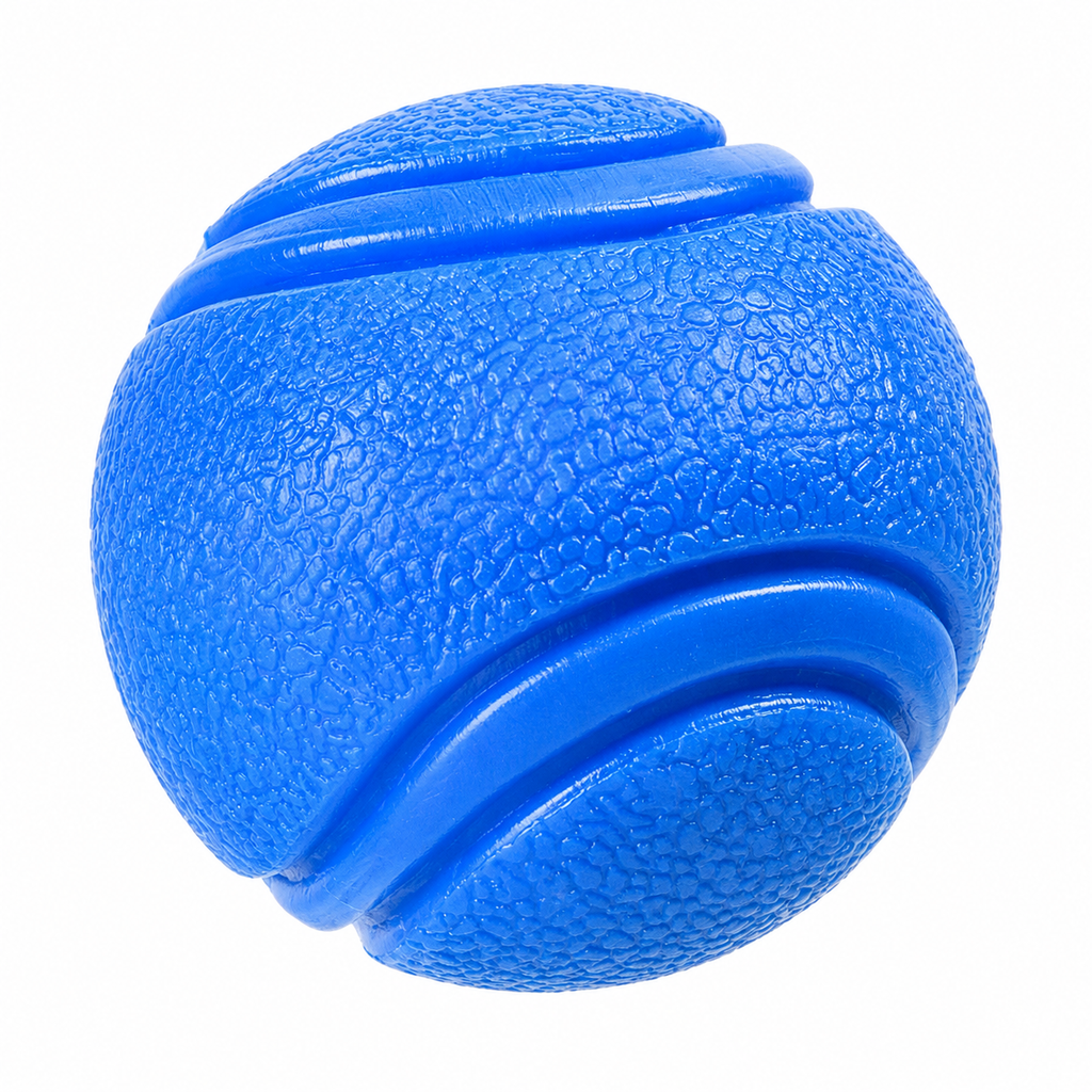 Dailypets Durable Rubber Dog Ball for Fetch, Chewing & Teeth Cleaning