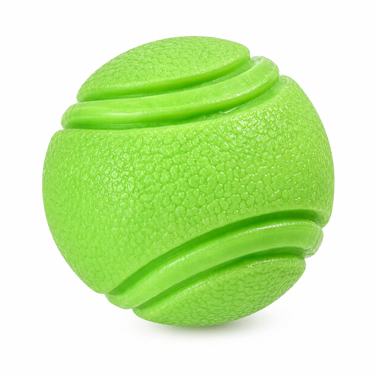 Dailypets Durable Rubber Dog Ball for Fetch, Chewing & Teeth Cleaning
