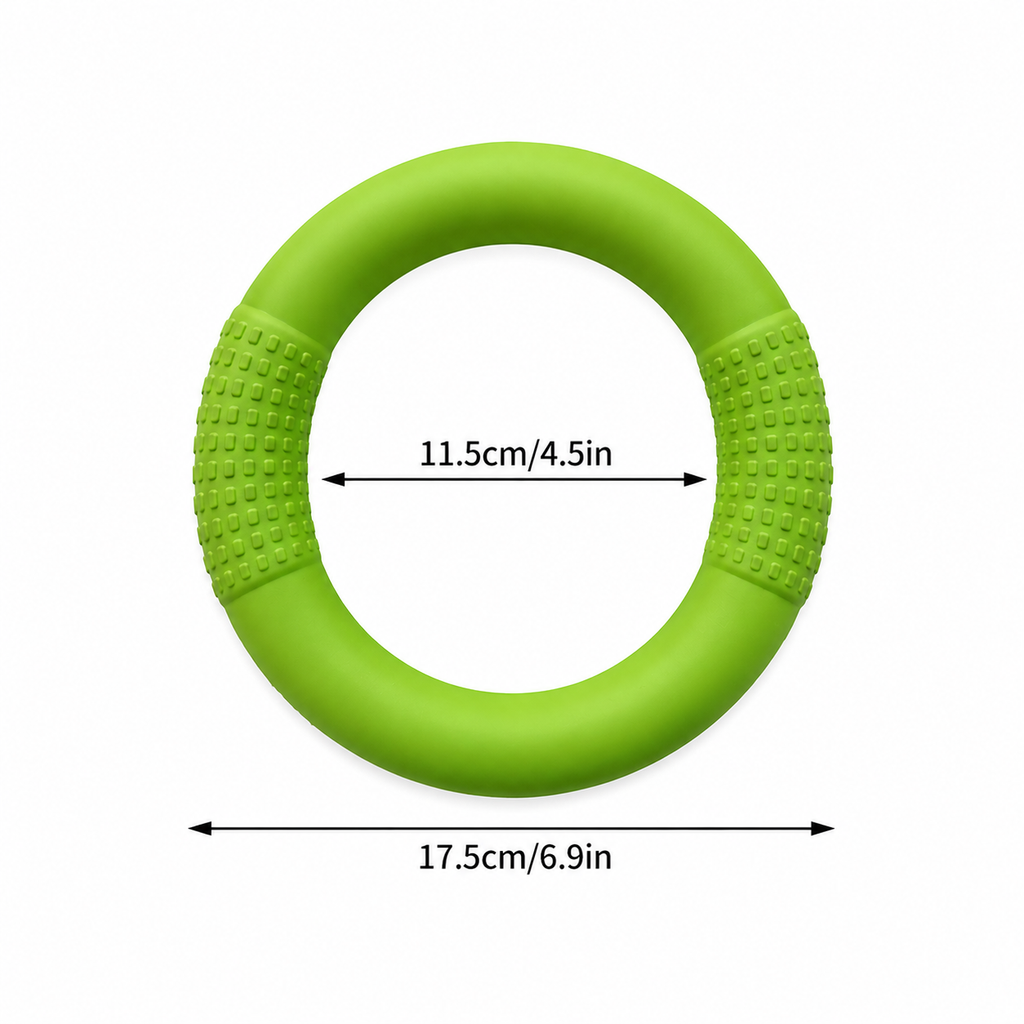Dailypets Durable EVA Dog Ring Toy for Interactive Play & Training