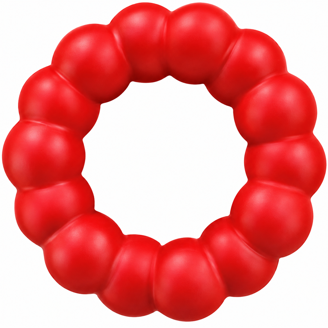 Dailypets Natural Rubber Dog Chew Ring Toy for Small and Medium Dogs Daily Play