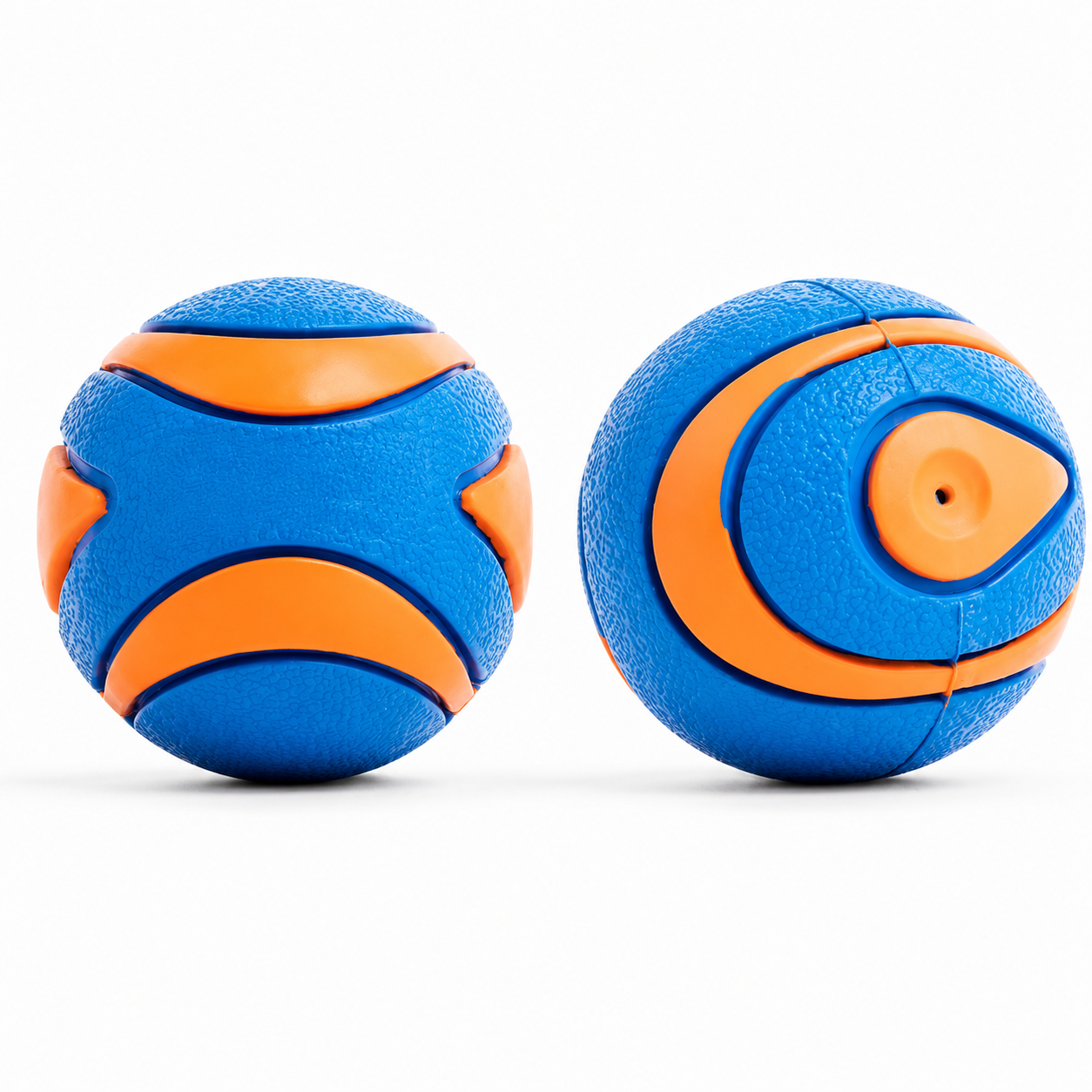 Dailypets Ultra Bounce Dog Fetch Balls 2 Pack for Small Dogs Lightweight Floating Design