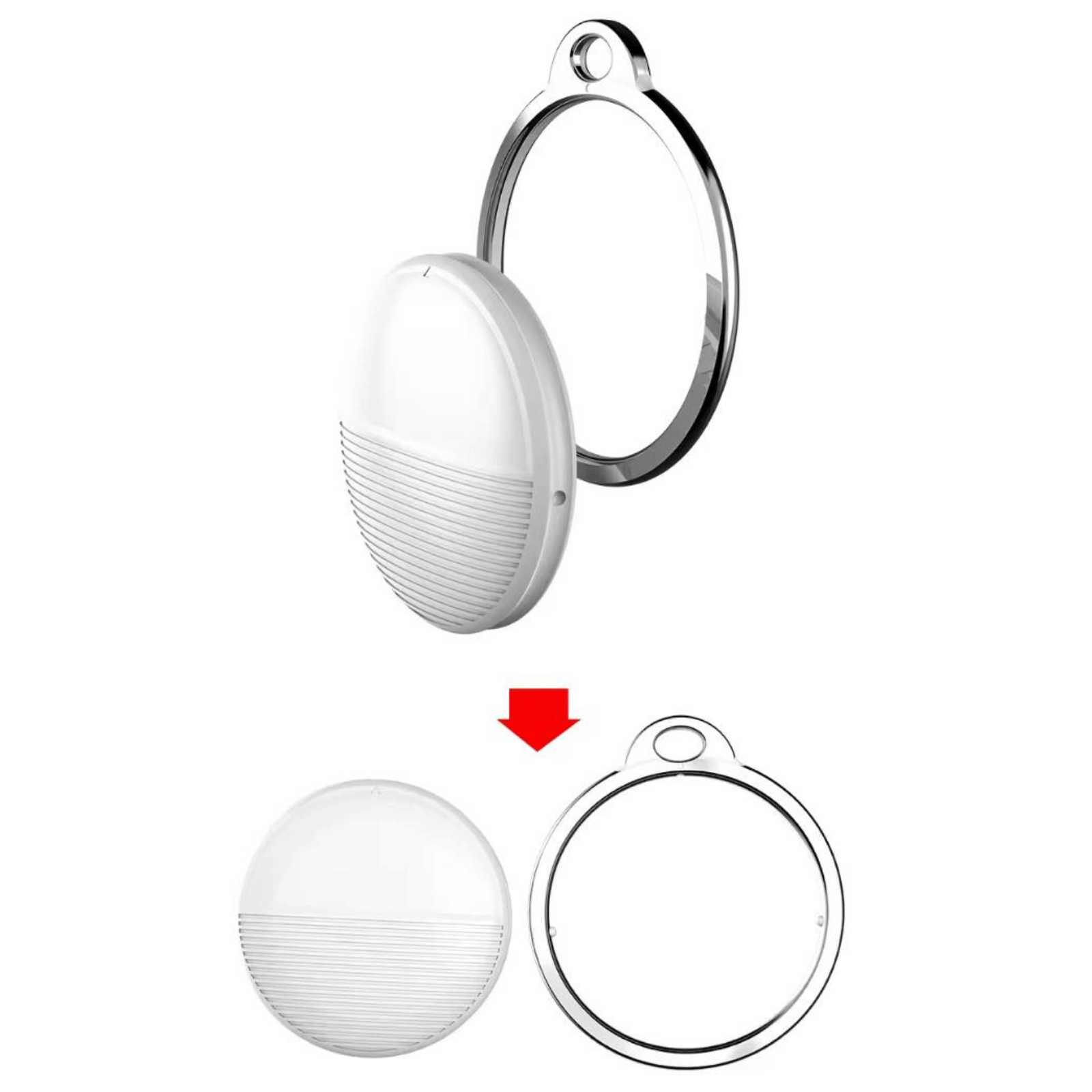 Dailypets Lightweight Cat Tracker Set with Apple Find My Support and Safety Collar