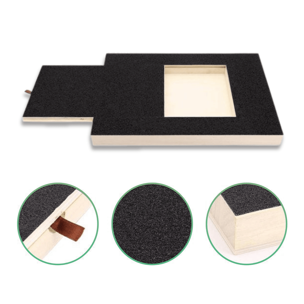 Dailypets Wooden Pet Nail Scratch Board for Natural Dog Nail Maintenance at Home