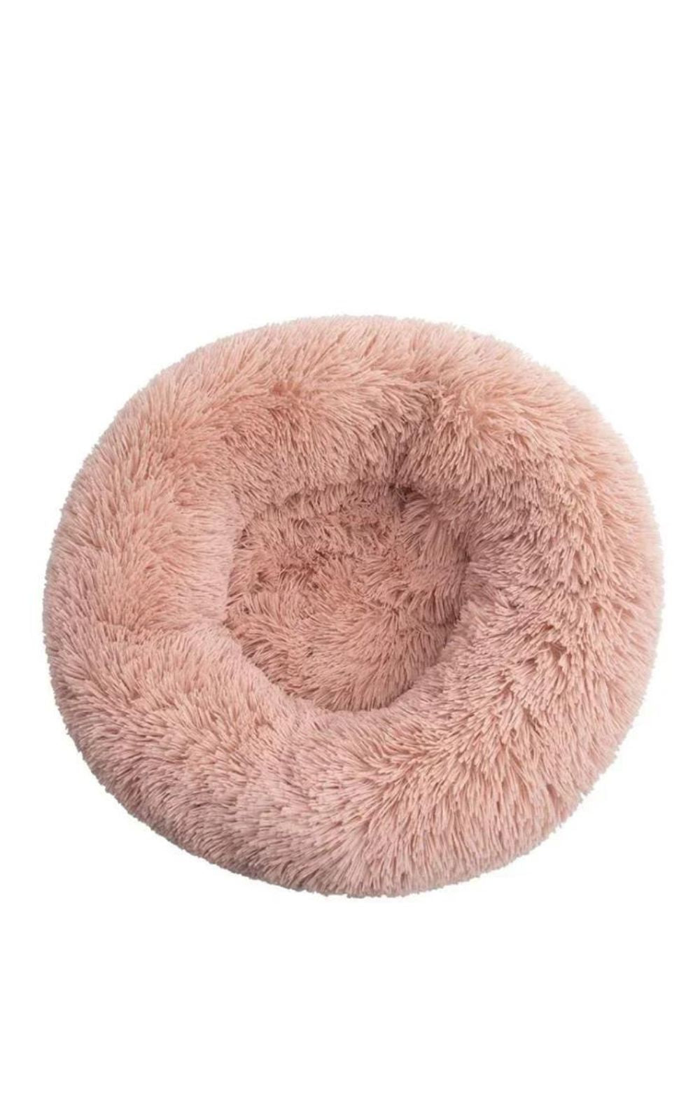 Coussin rose foncé pour chat en peluche 100% coton lavable en machine