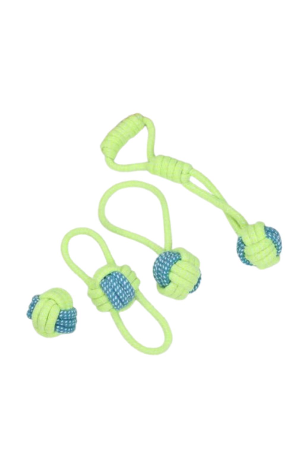 Lot de jouets interactifs en corde pour chien