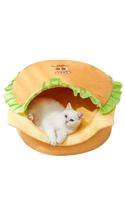 Niche burger universelle pour toutes les saisons pour chat coupe-vent et respirant