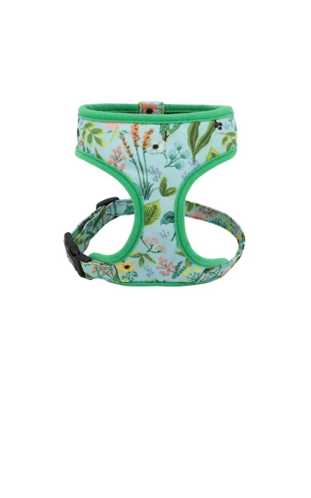 Ensemble harnais et laisse pour chien motifs floraux