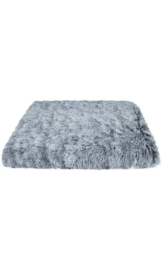 Coussin pour chien  en peluche déhoussable et lavable en machine