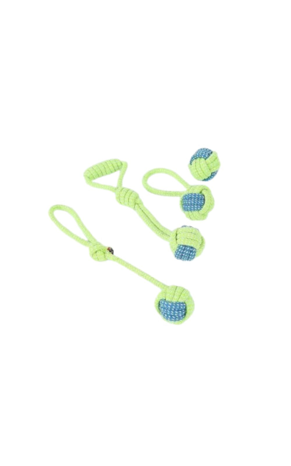 Lot de jouets interactifs en corde pour chien