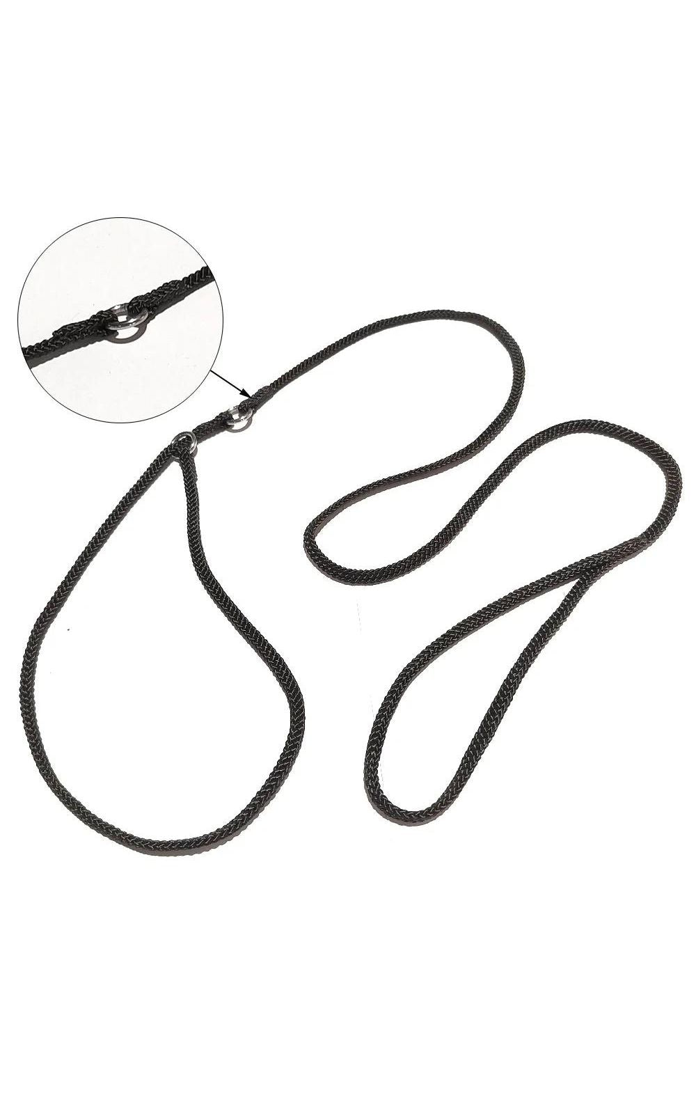 Collier de traction avec laisse d'entraînement en nylon pour chiens