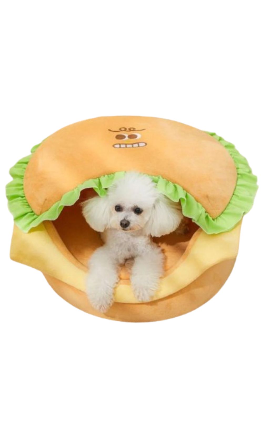 Niche burger universelle pour toutes les saisons pour petit chien coupe-vent et respirant