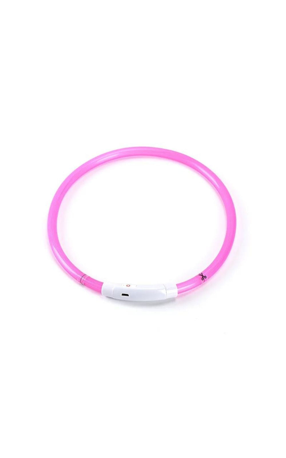 Collier lumineux détachable et réglable pour chien chargeur USB