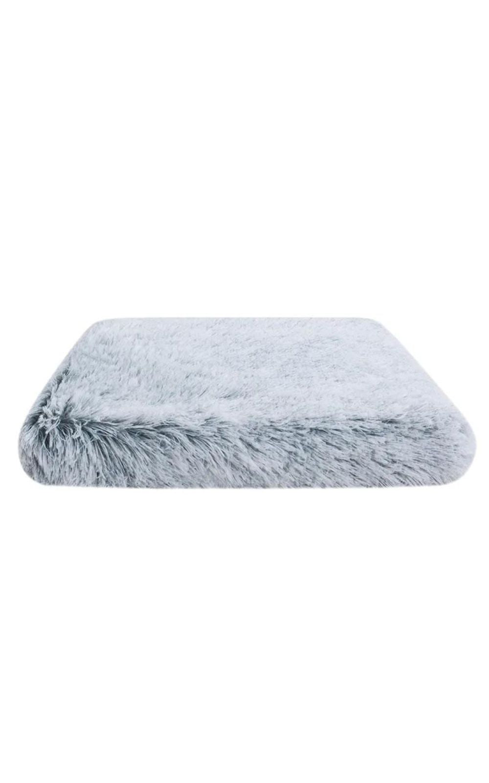 Coussin pour chien  en peluche déhoussable et lavable en machine