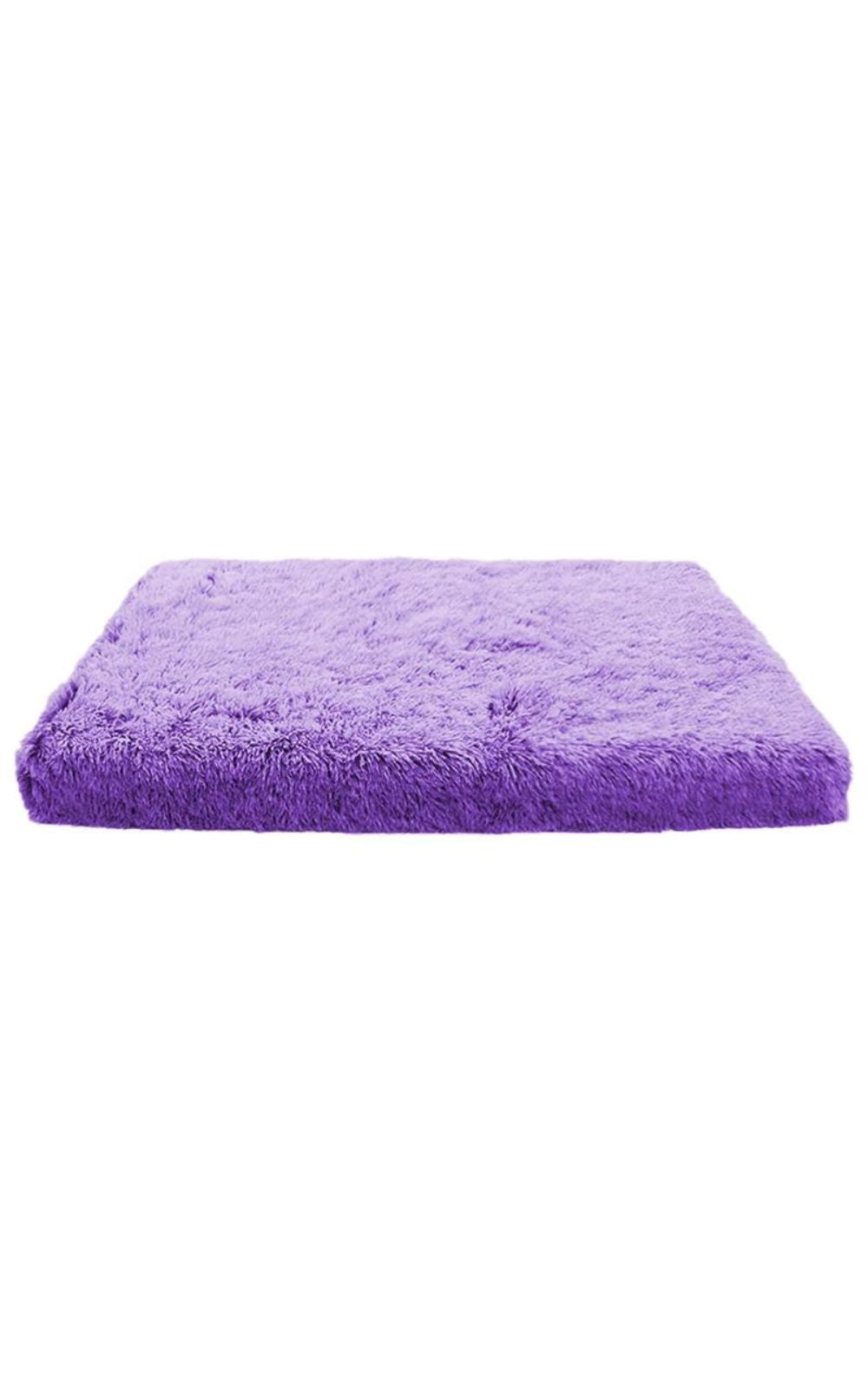 Tapis de lit en peluche pour chien et chat