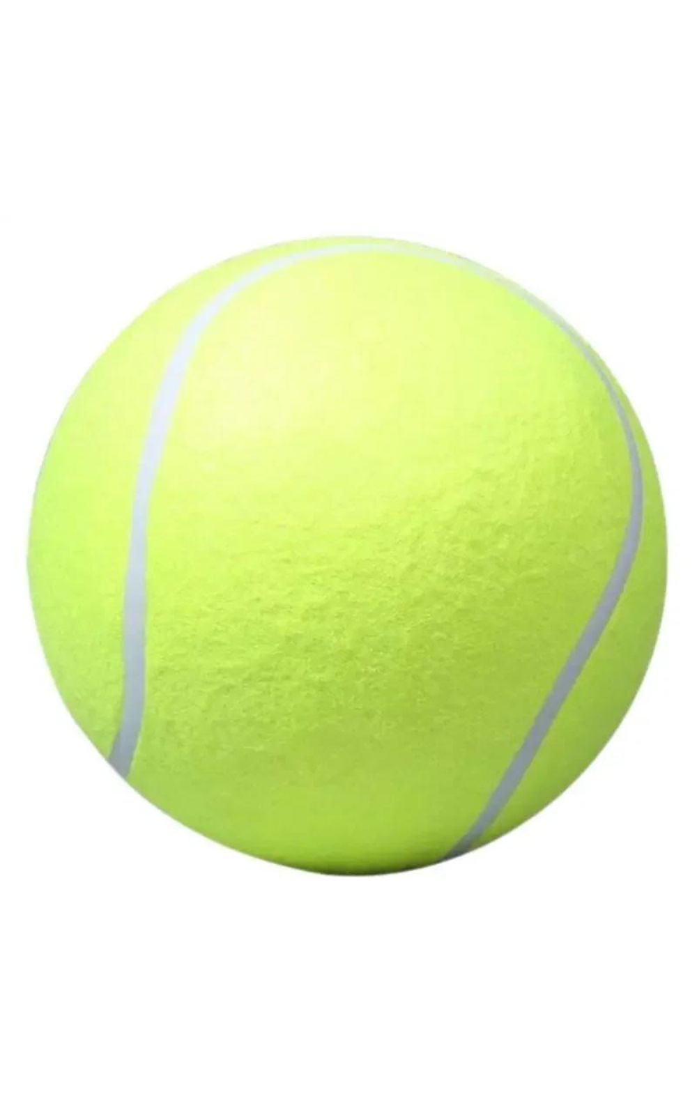 Balle de tennis géante pour chien