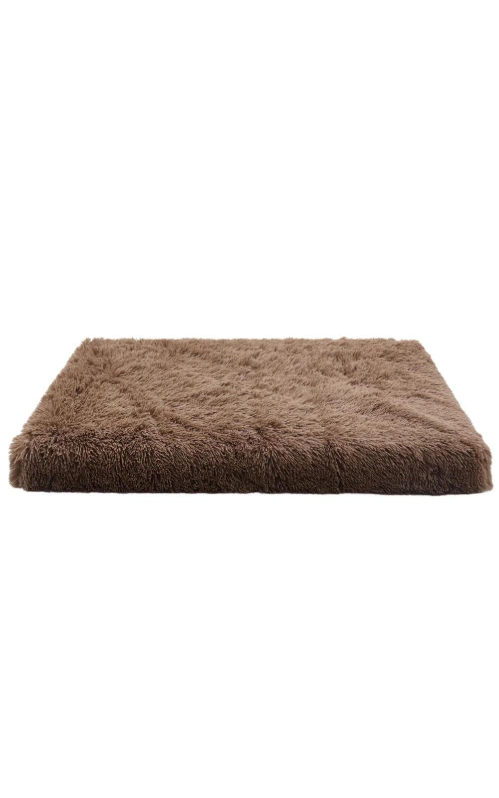 Tapis de lit en peluche pour chien et chat