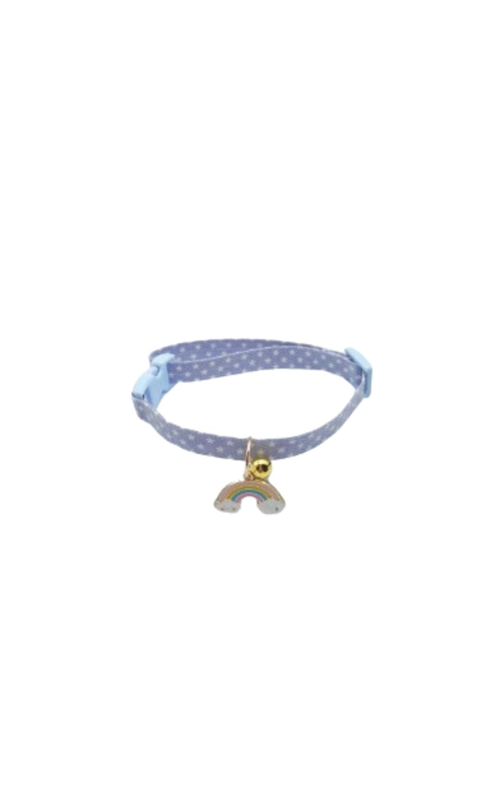 Collier réglable pour chat avec cloche et pendentif mignon