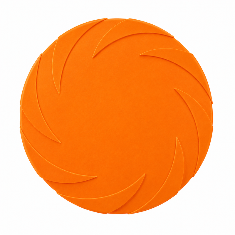 Dailypets Silicone Flying Disc for Dogs – Flexible Fetch Toy with Dental Ridges