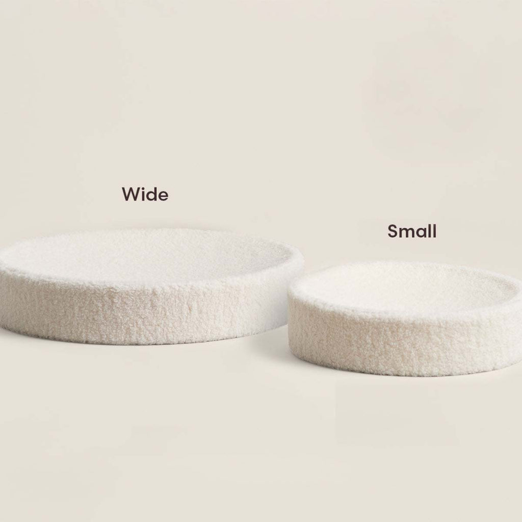 Dailypets Soft Cat Nest Bed – Faux Shearling Round Cushion