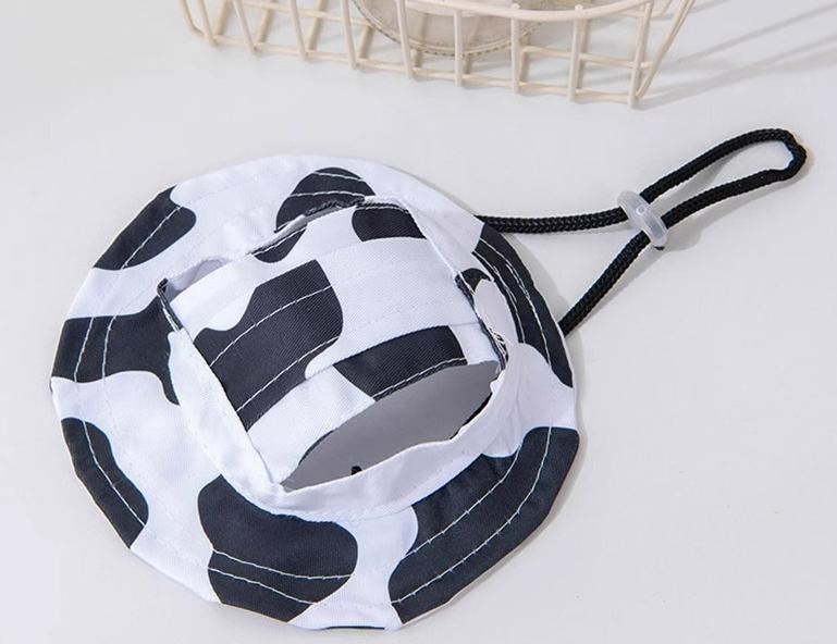 Dailypets Summer Sun Hat for Cats with Adjustable Chin Strap